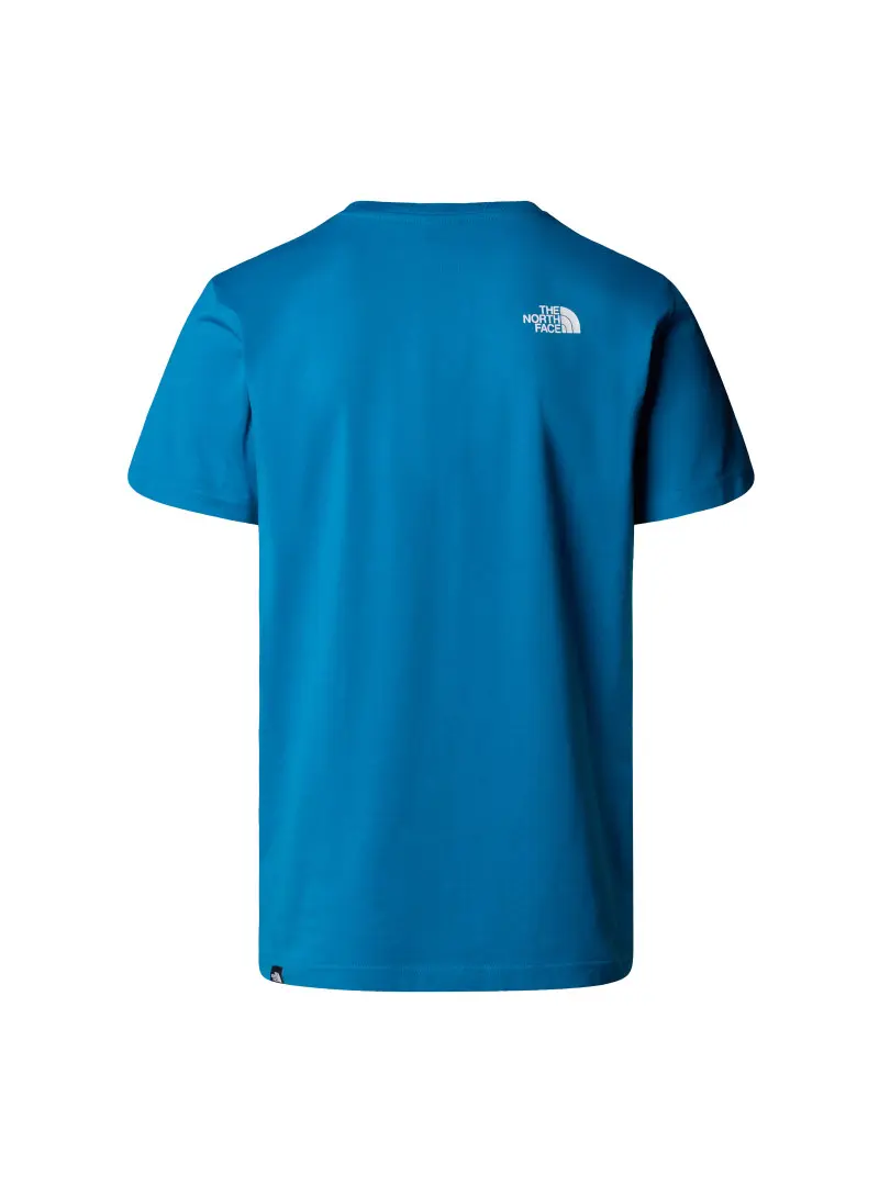 The North Face Męski T-shirt M Ss Simple Dome Tee NF0A87NGBOM Niebieski | Sklep Monotox
