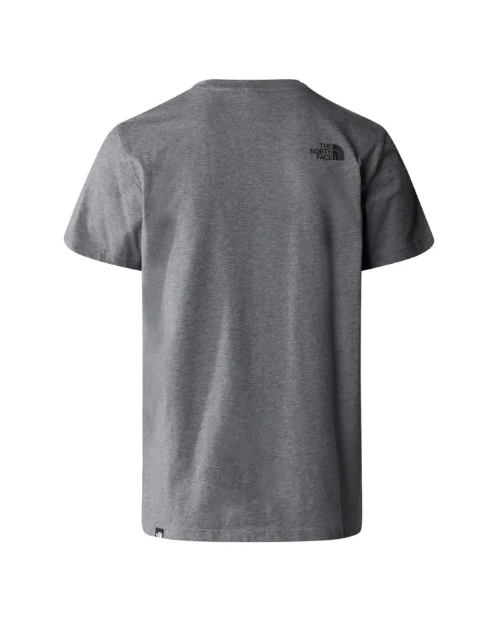 The North Face Męski T-shirt M Ss Simple Dome Tee Tnfmedium NF0A87NGDYY Szary | Sklep Monotox