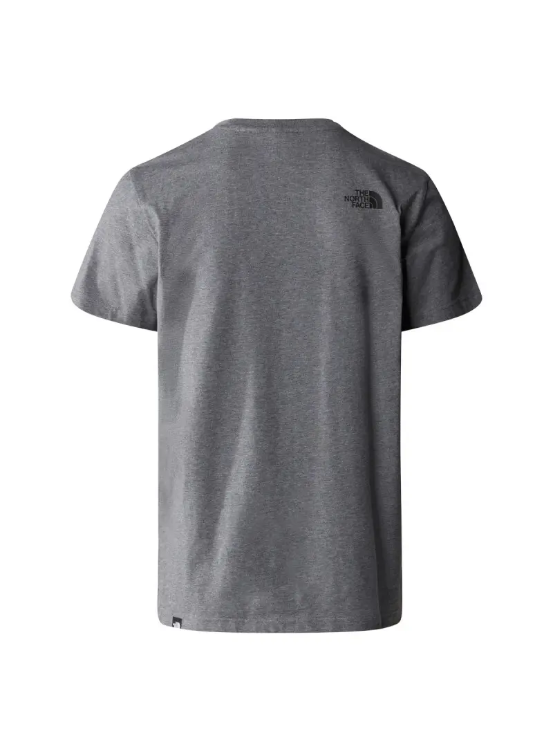 The North Face Męski T-shirt M Ss Simple Dome Tee Tnfmedium NF0A87NGDYY Szary | Sklep Monotox