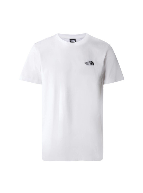 The North Face Męski T-shirt M S/s Simple Dome Tee NF0A87NGFN4 Biały | Sklep Monotox