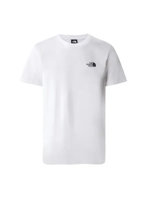 The North Face Męski T-shirt M S/s Simple Dome Tee NF0A87NGFN4 Biały | Sklep Monotox