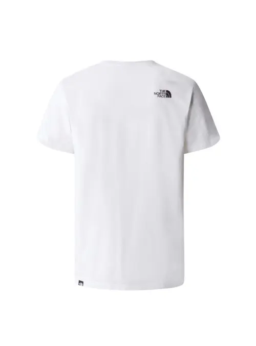 The North Face Męski T-shirt M S/s Simple Dome Tee NF0A87NGFN4 Biały | Sklep Monotox