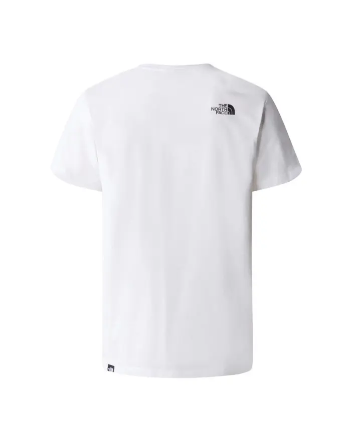 The North Face Męski T-shirt M S/s Simple Dome Tee NF0A87NGFN4 Biały | Sklep Monotox