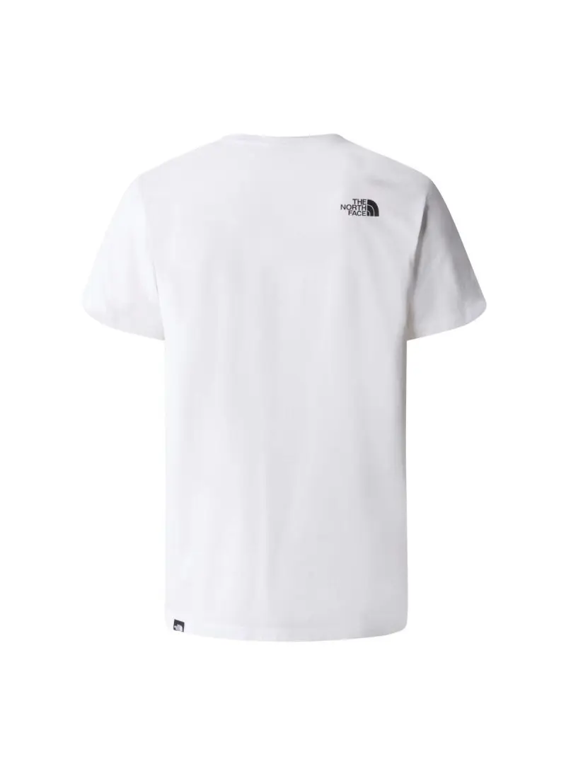 The North Face Męski T-shirt M S/s Simple Dome Tee NF0A87NGFN4 Biały | Sklep Monotox