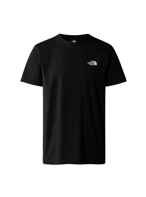 The North Face Męski T-shirt M S/s Simple Dome Tee NF0A87NGJK3 Czarny | Sklep Monotox