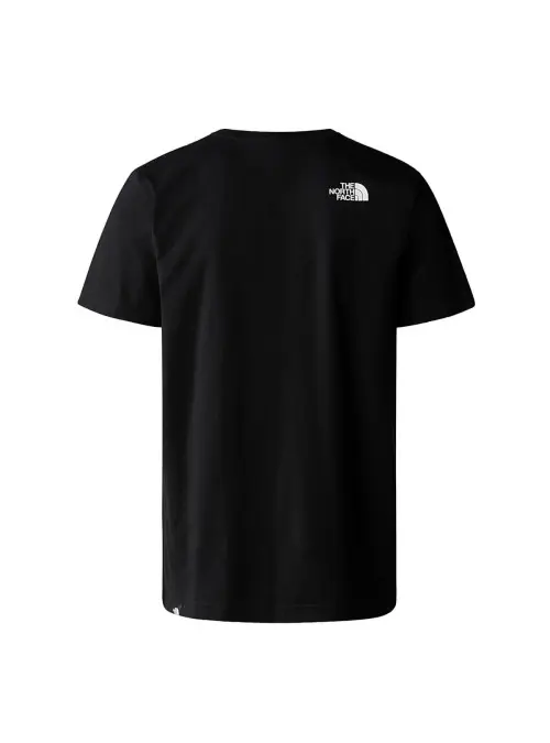 The North Face Męski T-shirt M S/s Simple Dome Tee NF0A87NGJK3 Czarny | Sklep Monotox