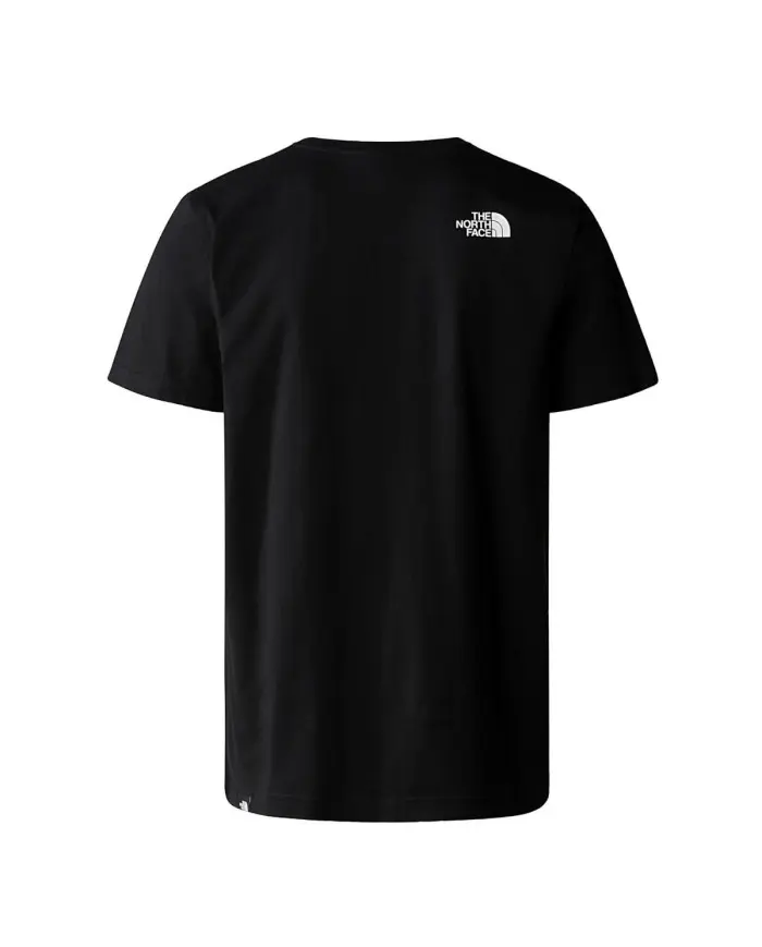 The North Face Męski T-shirt M S/s Simple Dome Tee NF0A87NGJK3 Czarny | Sklep Monotox