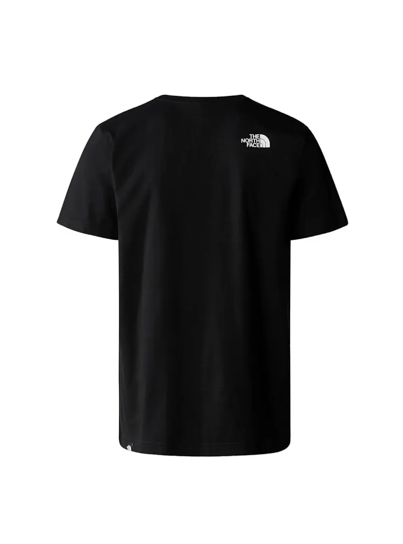 The North Face Męski T-shirt M S/s Simple Dome Tee NF0A87NGJK3 Czarny | Sklep Monotox