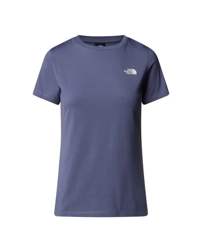 The North Face Damski T-shirt W Ss Sd Slim Tee NF0A87NHBOA Fioletowy | Sklep Monotox