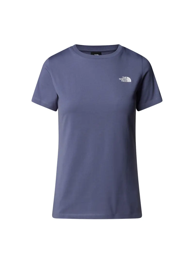 The North Face Damski T-shirt W Ss Sd Slim Tee NF0A87NHBOA Fioletowy | Sklep Monotox