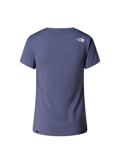 The North Face Damski T-shirt W Ss Sd Slim Tee NF0A87NHBOA Fioletowy | Sklep Monotox