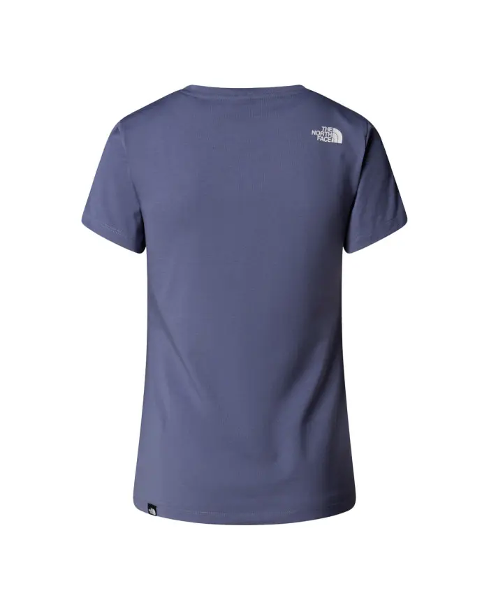 The North Face Damski T-shirt W Ss Sd Slim Tee NF0A87NHBOA Fioletowy | Sklep Monotox