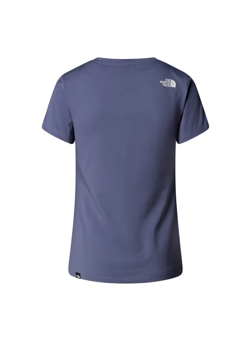 The North Face Damski T-shirt W Ss Sd Slim Tee NF0A87NHBOA Fioletowy | Sklep Monotox