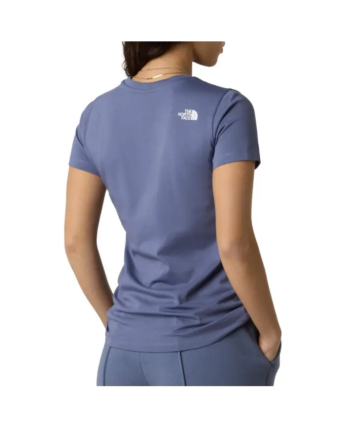 The North Face Damski T-shirt W Ss Sd Slim Tee NF0A87NHBOA Fioletowy | Sklep Monotox