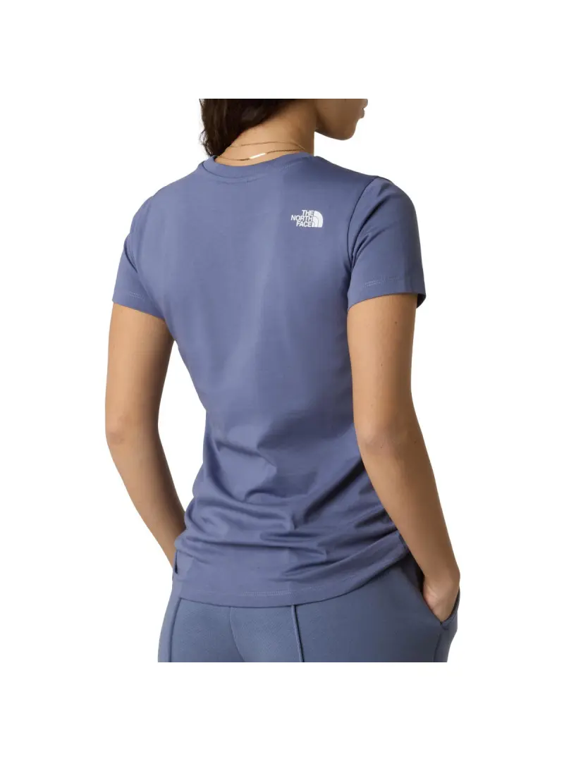 The North Face Damski T-shirt W Ss Sd Slim Tee NF0A87NHBOA Fioletowy | Sklep Monotox