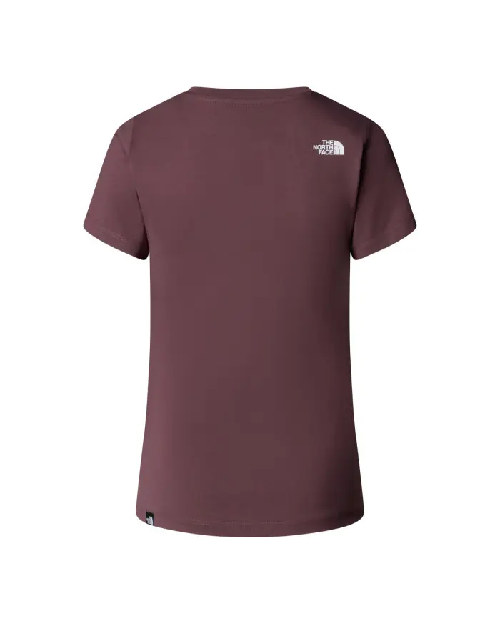 The North Face Damski T-shirt W Ss Sd Slim Tee NF0A87NHBQ7 Brązowy | Sklep Monotox