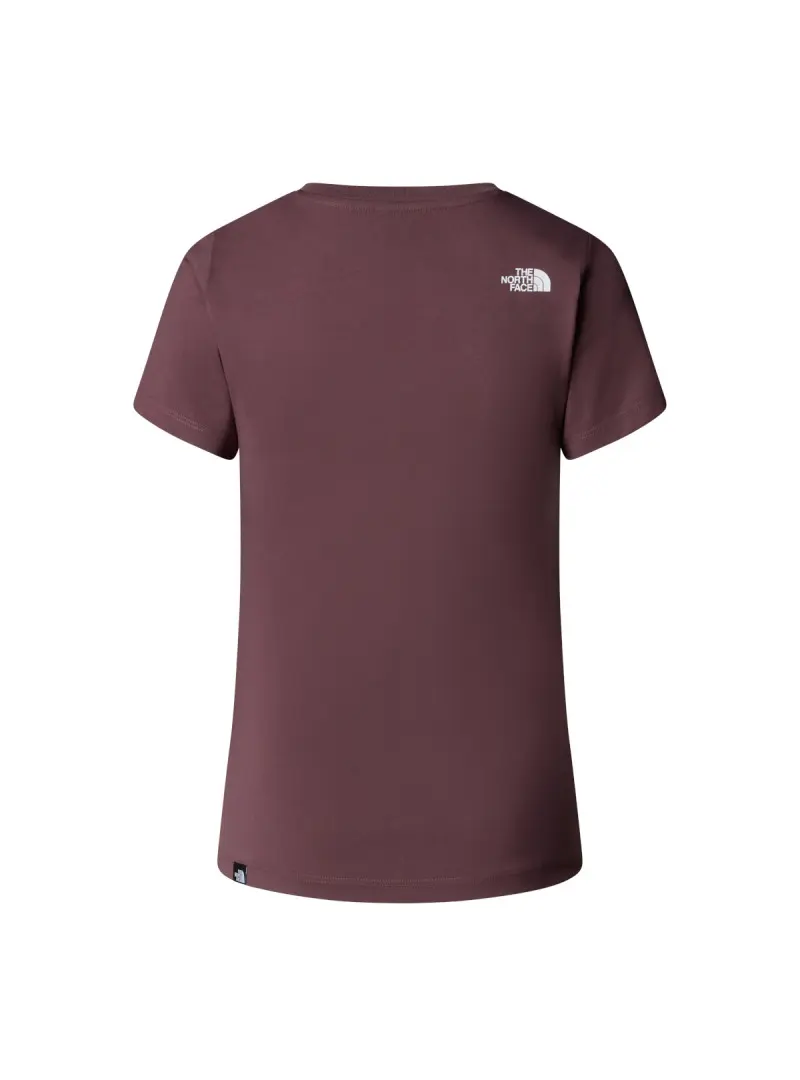 The North Face Damski T-shirt W Ss Sd Slim Tee NF0A87NHBQ7 Brązowy | Sklep Monotox