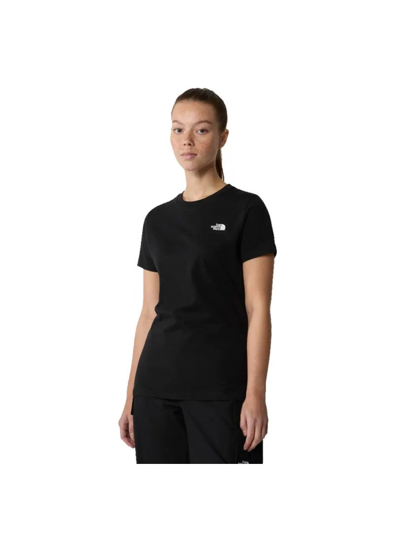 The North Face Damski T-shirt W S/s Simple Dome Slim NF0A87NHJK3 Czarny | Sklep Monotox