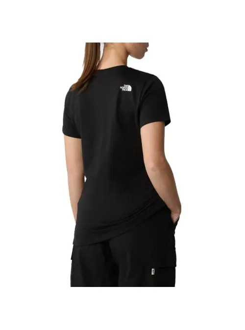 The North Face Damski T-shirt W S/s Simple Dome Slim NF0A87NHJK3 Czarny | Sklep Monotox