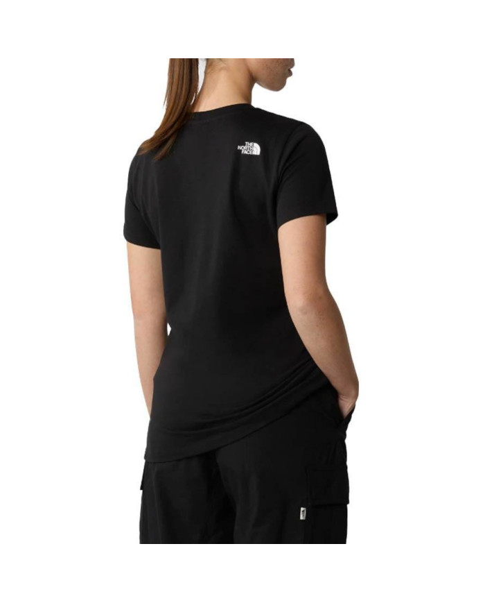 The North Face Damski T-shirt W S/s Simple Dome Slim NF0A87NHJK3 Czarny | Sklep Monotox