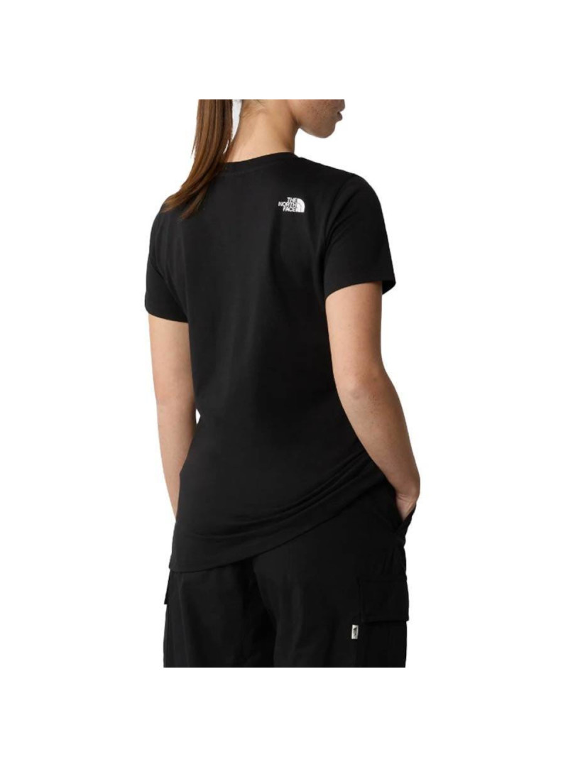 The North Face Damski T-shirt W S/s Simple Dome Slim NF0A87NHJK3 Czarny | Sklep Monotox