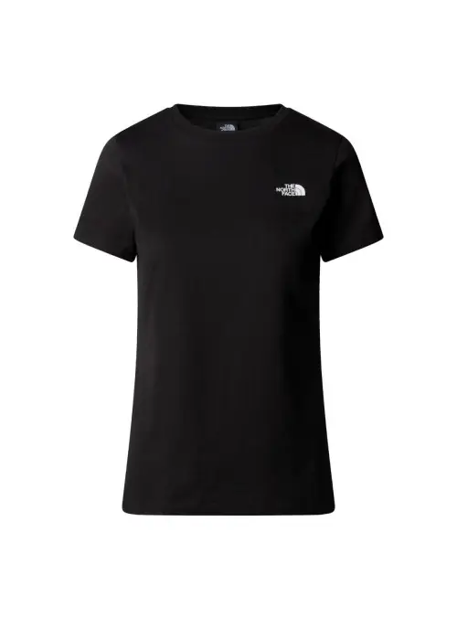 The North Face Damski T-shirt W S/s Simple Dome Slim NF0A87NHJK3 Czarny | Sklep Monotox