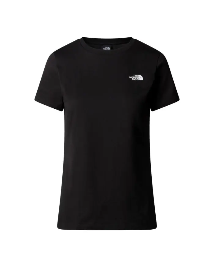 The North Face Damski T-shirt W S/s Simple Dome Slim NF0A87NHJK3 Czarny | Sklep Monotox