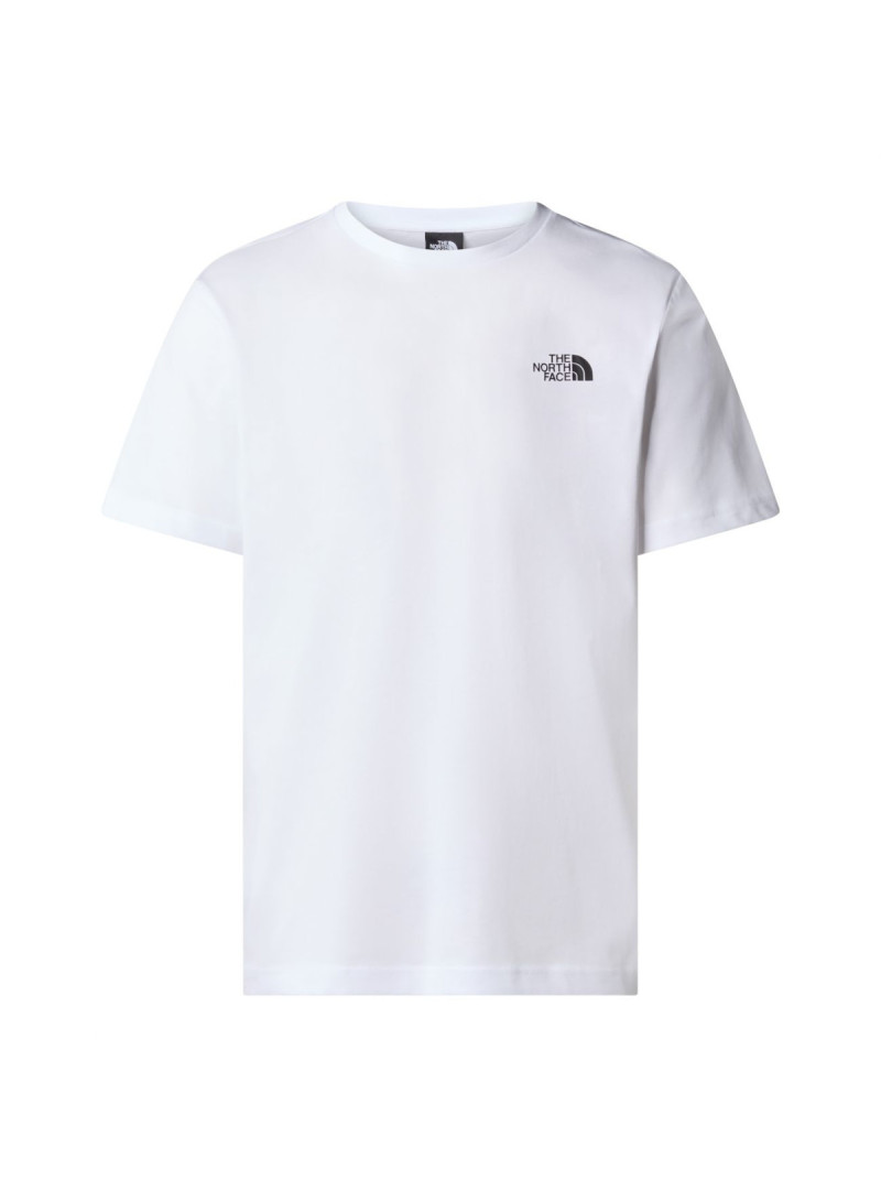 The North Face Męski T-shirt M S/s Box Nse Tee NF0A87NPFN4 Biały | Sklep Monotox