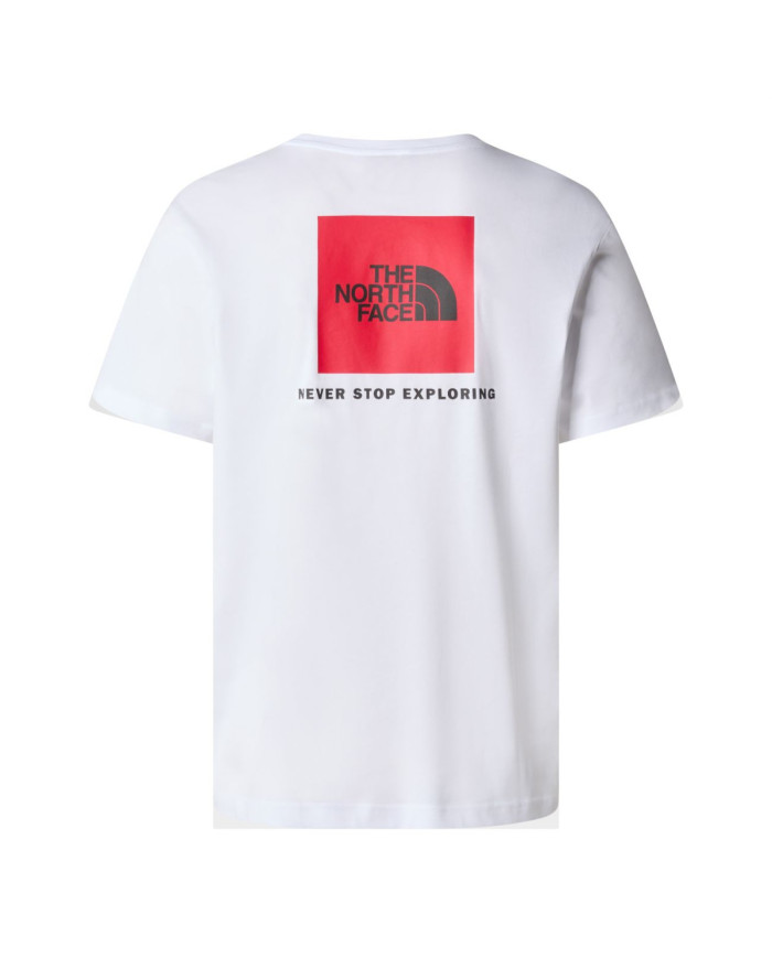 The North Face Męski T-shirt M S/s Box Nse Tee NF0A87NPFN4 Biały | Sklep Monotox
