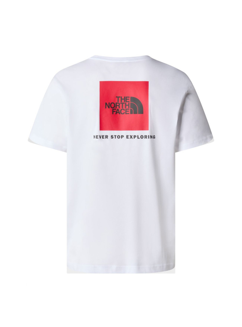 The North Face Męski T-shirt M S/s Box Nse Tee NF0A87NPFN4 Biały | Sklep Monotox