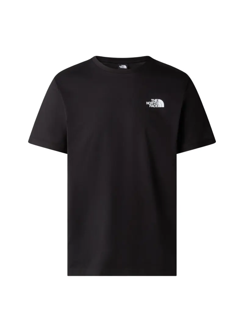 The North Face Męski T-shirt M S/s Box Nse Tee NF0A87NPJK3 Czarny | Sklep Monotox