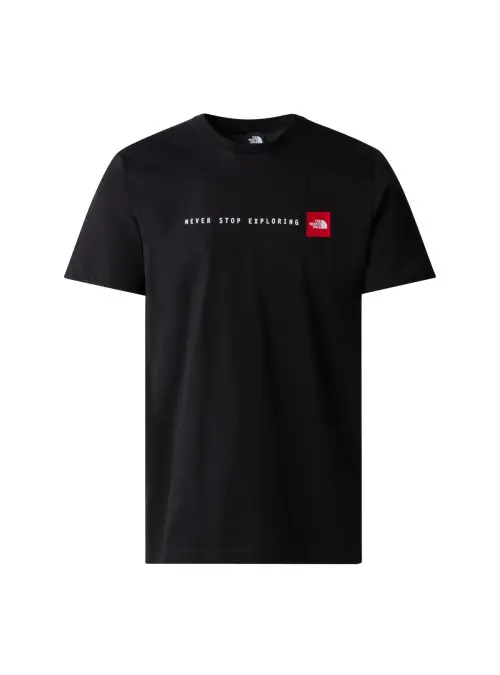The North Face Męski T-shirt M Ss Never Stop Ex Tee NF0A87NSJK3 Czarny | Sklep Monotox
