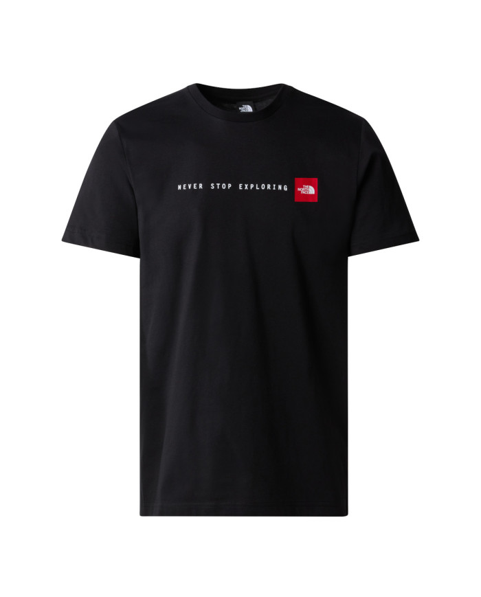 The North Face Męski T-shirt M Ss Never Stop Ex Tee NF0A87NSJK3 Czarny | Sklep Monotox