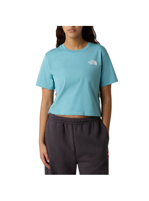 The North Face Damski T-shirt W Sd Cp Rx Tee NF0A87U4BOA Niebieski | Sklep Monotox