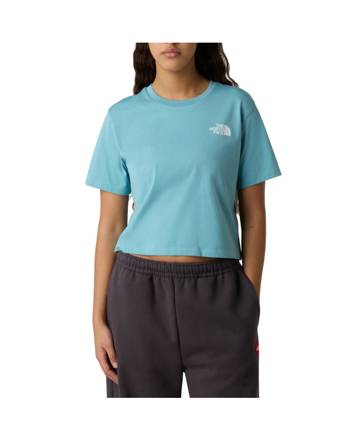 The North Face Damski T-shirt W Sd Cp Rx Tee NF0A87U4BOA Niebieski | Sklep Monotox