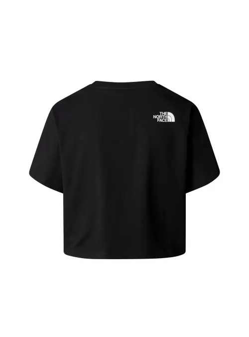 The North Face Damski T-shirt W Simple Dome Cropped NF0A87U4JK3 Czarny | Sklep Monotox