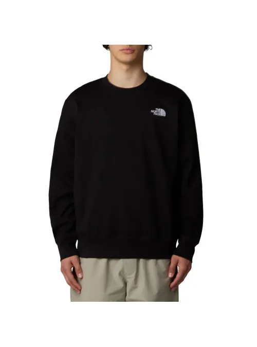 The North Face Męska Bluza M Essential Relaxed Crew NF0A89ETJK3 Czarny | Sklep Monotox