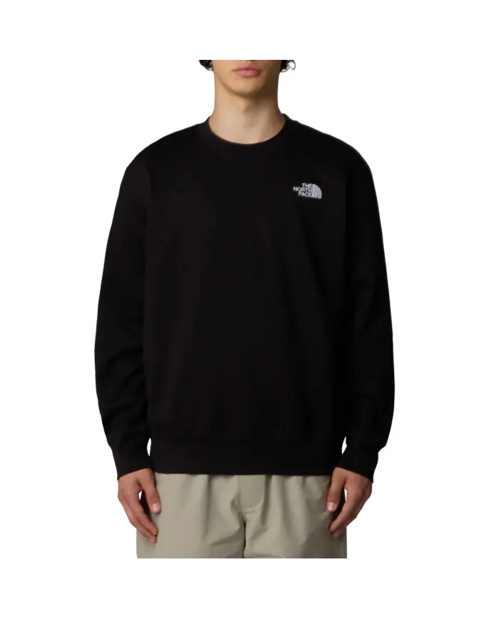 The North Face Męska Bluza M Essential Relaxed Crew NF0A89ETJK3 Czarny | Sklep Monotox
