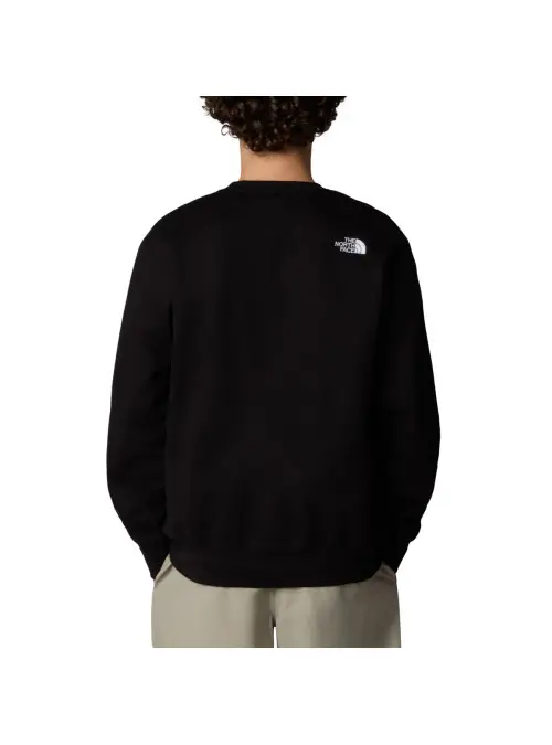 The North Face Męska Bluza M Essential Relaxed Crew NF0A89ETJK3 Czarny | Sklep Monotox