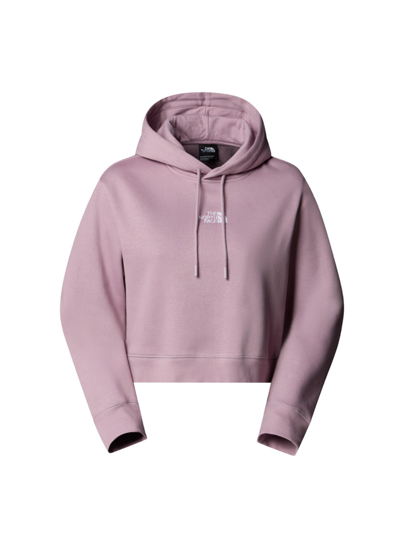 The North Face Damska Bluza W Essential Crop Hoodie NF0A89EXD2Q Różowy | Sklep Monotox