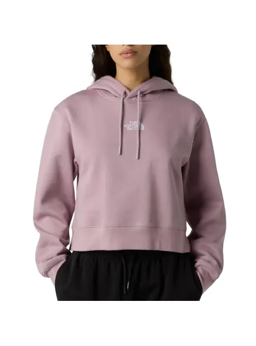 The North Face Damska Bluza W Essential Crop Hoodie NF0A89EXD2Q Różowy | Sklep Monotox