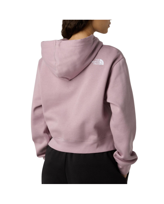 The North Face Damska Bluza W Essential Crop Hoodie NF0A89EXD2Q Różowy | Sklep Monotox