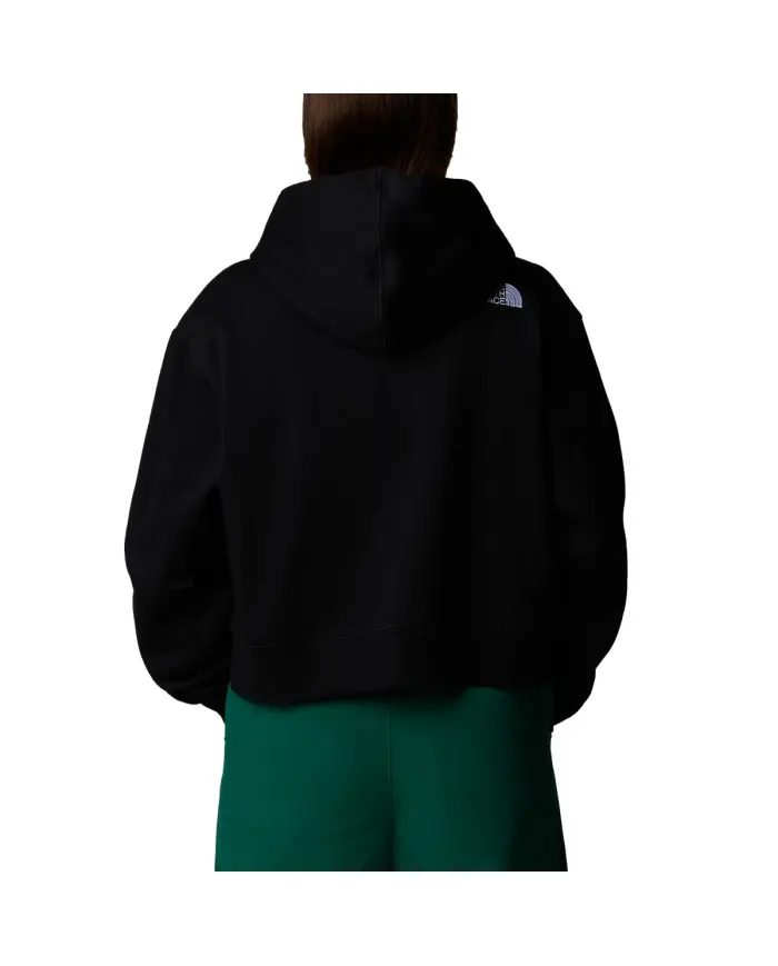 The North Face Damska Bluza W Essential Crop Hoodie NF0A89EXJK3 Czarny | Sklep Monotox