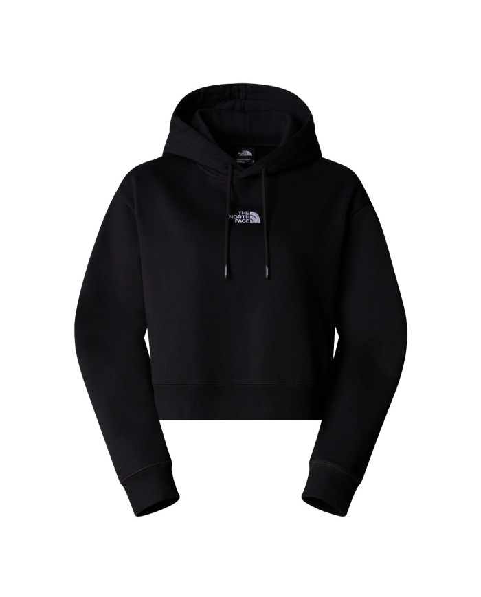 The North Face Damska Bluza W Essential Crop Hoodie NF0A89EXJK3 Czarny | Sklep Monotox