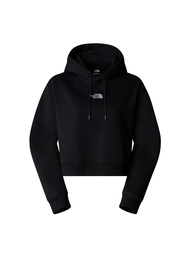 The North Face Damska Bluza W Essential Crop Hoodie NF0A89EXJK3 Czarny | Sklep Monotox