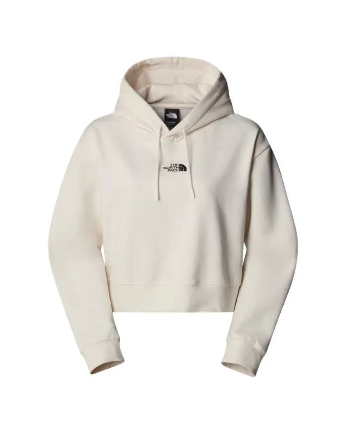 The North Face Damska Bluza W Essential Crop Hoodie NF0A89EXQLI Beżowy | Sklep Monotox