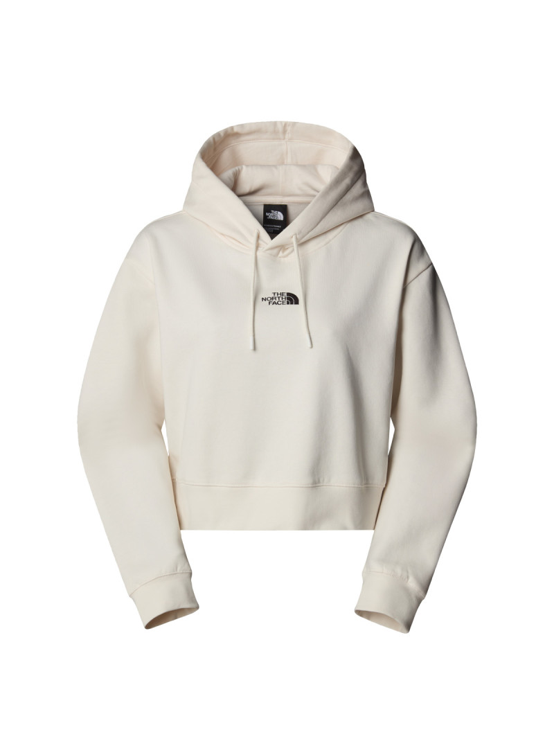 The North Face Damska Bluza W Essential Crop Hoodie NF0A89EXQLI Beżowy | Sklep Monotox