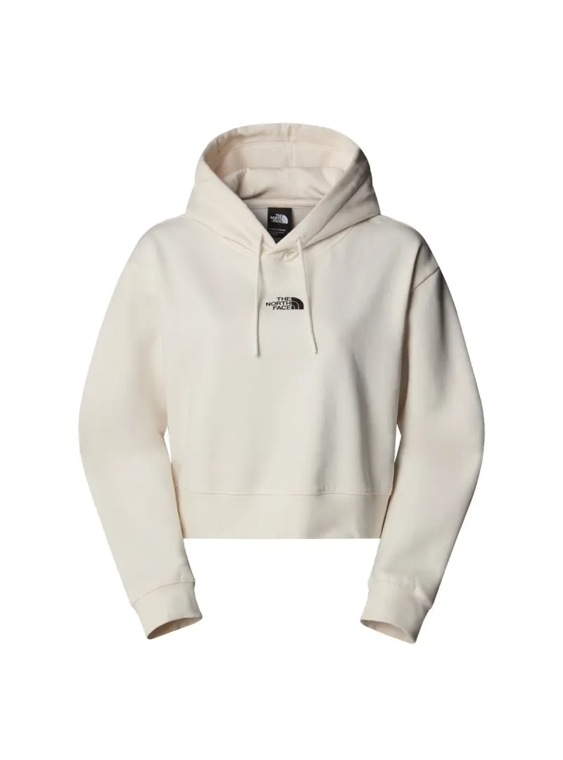 The North Face Damska Bluza W Essential Crop Hoodie NF0A89EXQLI Beżowy | Sklep Monotox