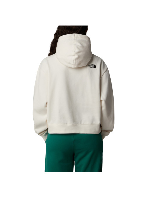 The North Face Damska Bluza W Essential Crop Hoodie NF0A89EXQLI Beżowy | Sklep Monotox