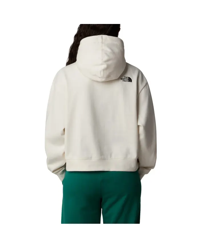 The North Face Damska Bluza W Essential Crop Hoodie NF0A89EXQLI Beżowy | Sklep Monotox